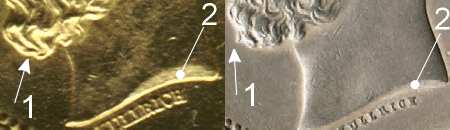 dou� diferen�e �ntre chipurile regelui Carol