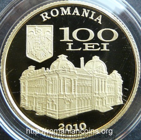 100 lei 2010 - Eugeniu Carada - ctitorul B�ncii Na�ionale a Rom�niei