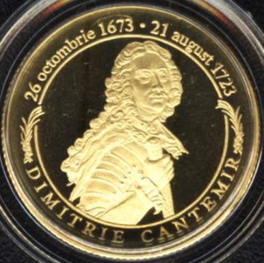100 lei 2007 - aur - Dimitrie Cantemir