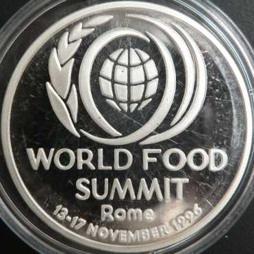 100 lei 1996 Reuniunea FAO Roma