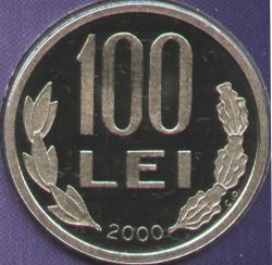 100 lei 2000