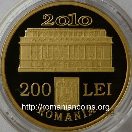 200 lei 2010 - 130 de ani de la �nfiin�area B�ncii Na�ionale a Rom�niei