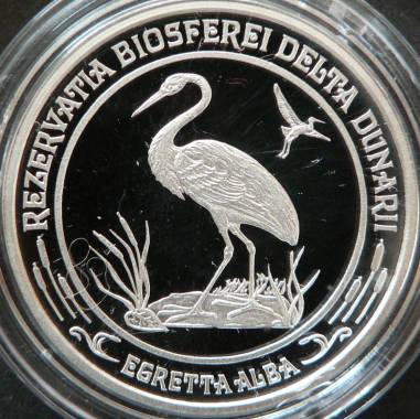 50 lei 2003 - Anul Interna�ional al Apei Pure - Rezerva�ia Biosferei Delta Dun�rii