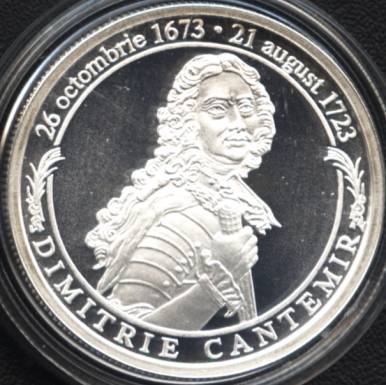 5 lei 2007 - argint - Dimitrie Cantemir