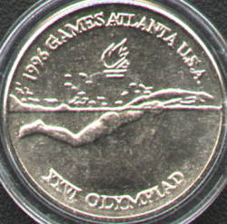 10 lei 1996 Atlanta - �not - revers