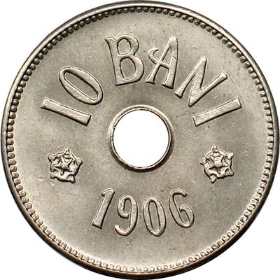 10 bani 1906 - Bruxelles