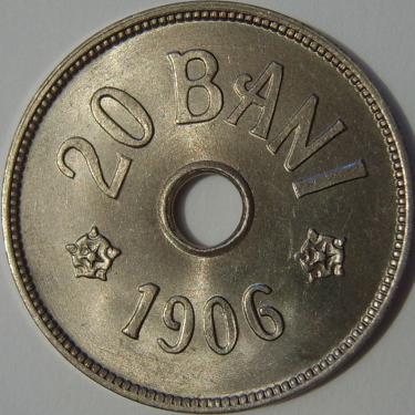 20 bani 1906 - Hamburg