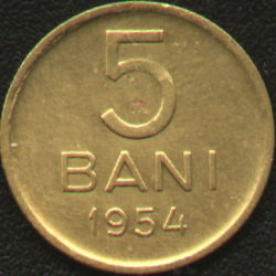 5 bani 1954