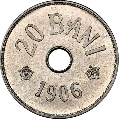 20 bani 1906 - Bruxelles
