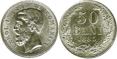 50 bani 1885