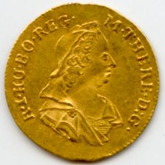 Transylvania - Maria Thereza - 1/2 ducat - obverse