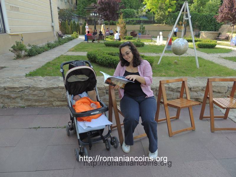 cel mai tînăr participant la lansarea de carte...