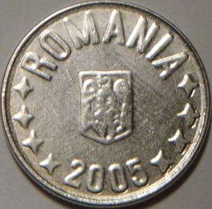 10 bani 2005 - error