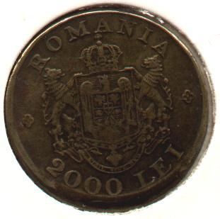 2000 lei 1946 - striking error