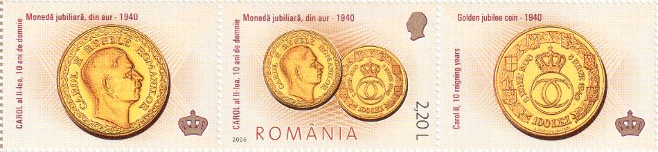 2006 - Istoria monedei românești - 100 lei 1940