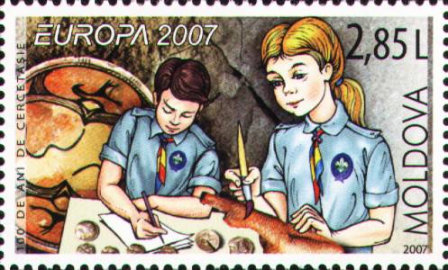 Republica Moldova - 1995 - Din patrimoniul muzeelor Republicii Moldova. Muzeul național de etnografie și istorie naturală - monede dacice