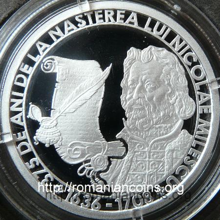 Nicolae Milescu - 375 Years since Birth - 10 lei 2011