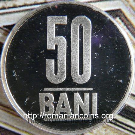 50 bani from mint set 2011