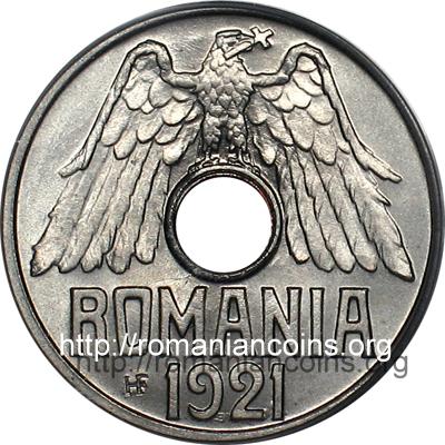 25 bani 1921 - monetary essay