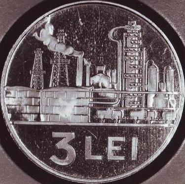 3 lei 1966, prob de argint