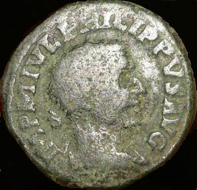 PROVINCIA DACIA sesterce - Philip the Arab - Philippus Arabs - obverse