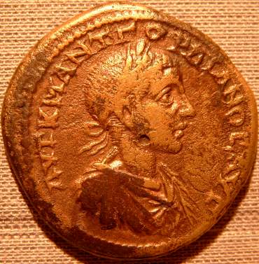 4 assaria from Tomis - Gordian III - bronze - obverse