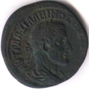 4 assaria from Tomis - Maximinus Thrax - bronze - obverse