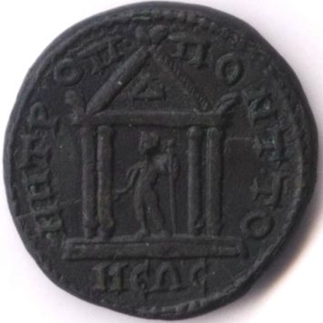 coin from Tomis - Geta - reverse