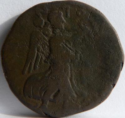 3 assaria - Commodus - Greek imperial coin from Tomis - reverse