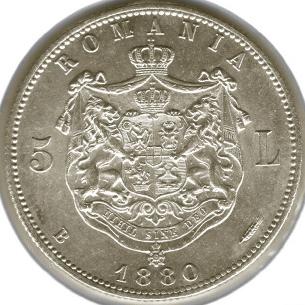5 lei 1880