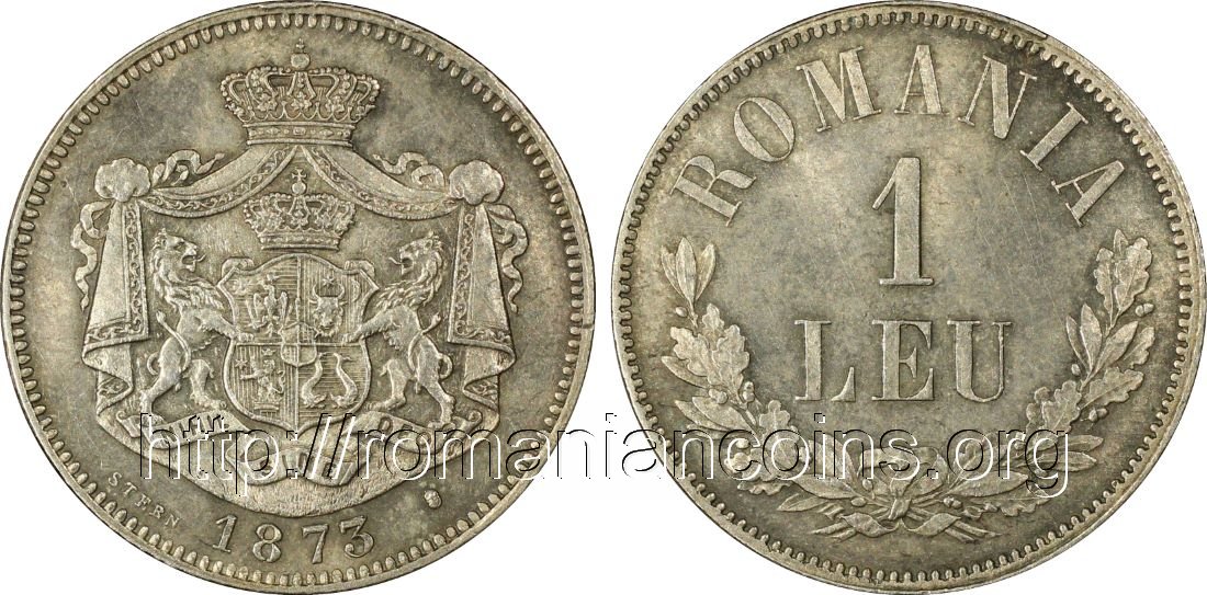 1 leu 1873 - L spart