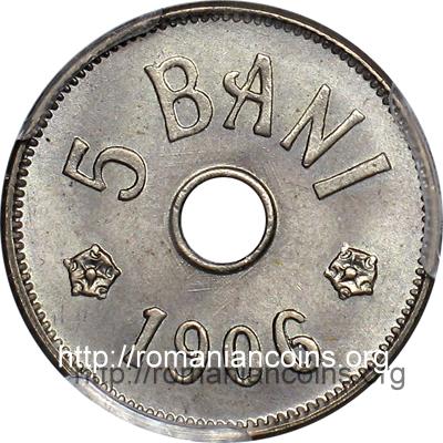 5 bani 1906 - Brussels