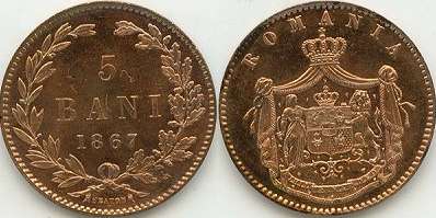 5 bani 1867